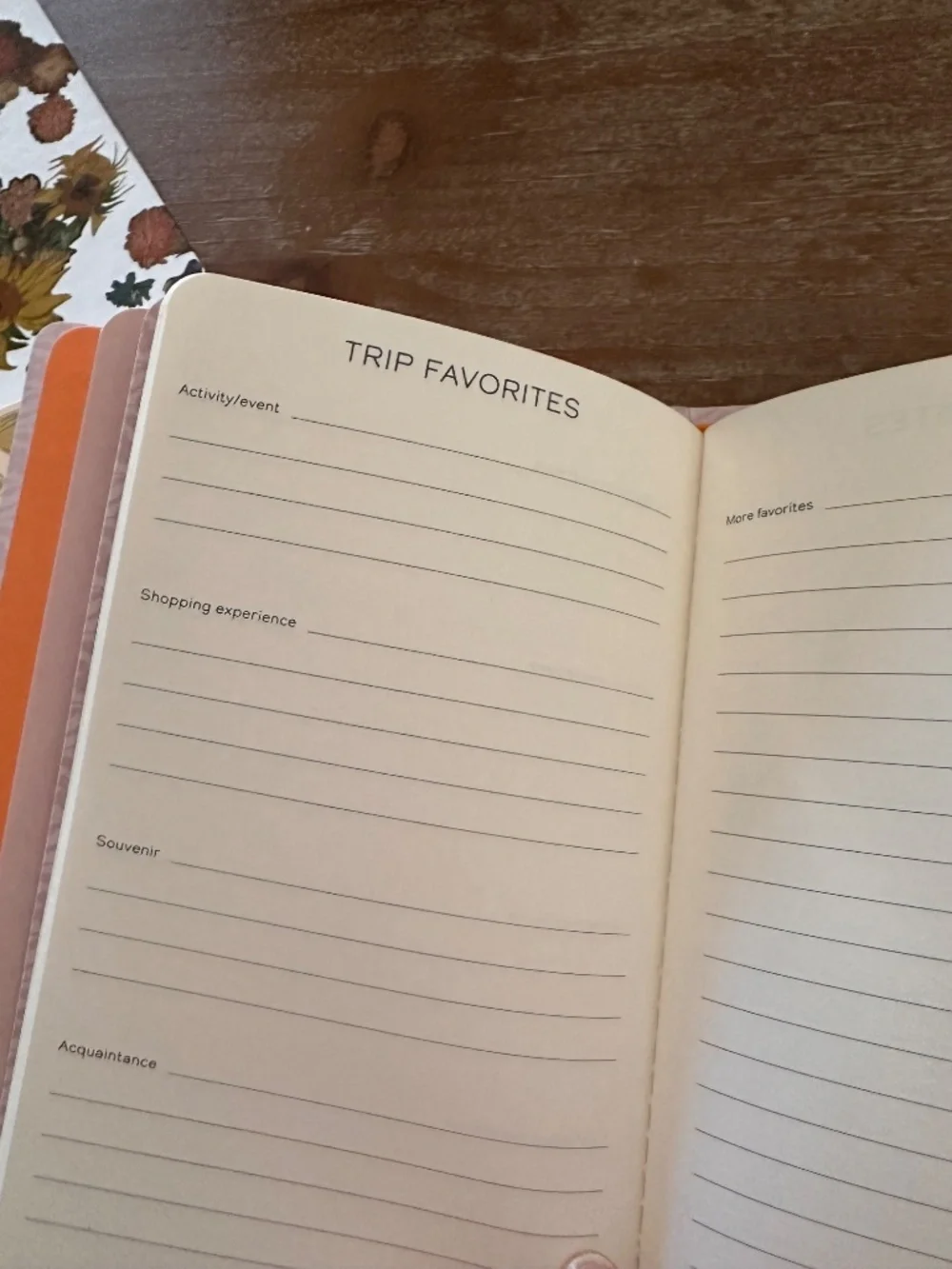 STUDIO Oh! Travel Journal Trio Follow the Flowers - 4.7” X 7.25” - Brand New